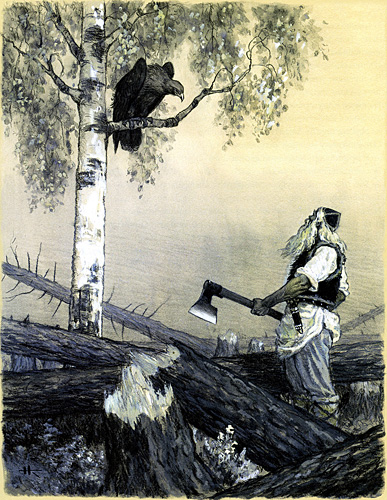 How Vainamoinen was Born